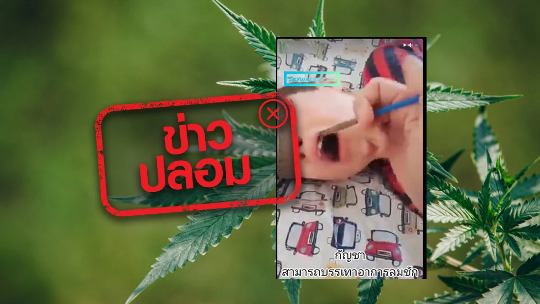 กัญชาช่วยบรรเทาอาการลมชัก