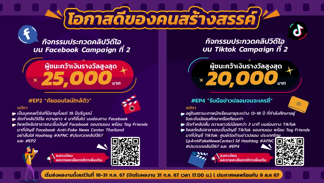 กิจกรรมการประกวดคลิปวิดีโอ Campaign ที่ 2