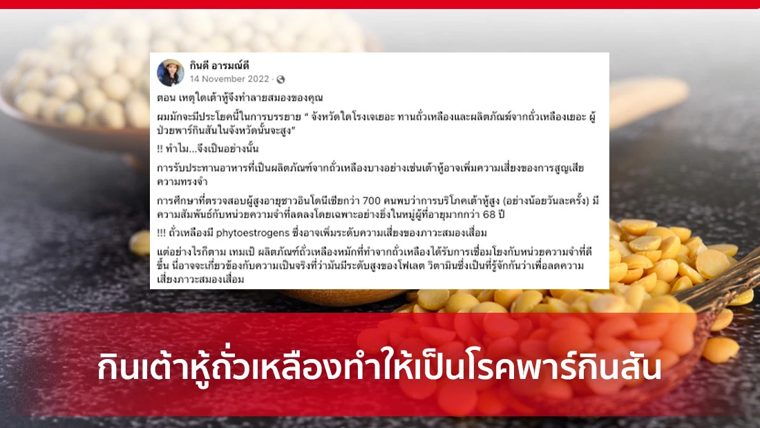 เต้าหู้ถั่วเหลือง