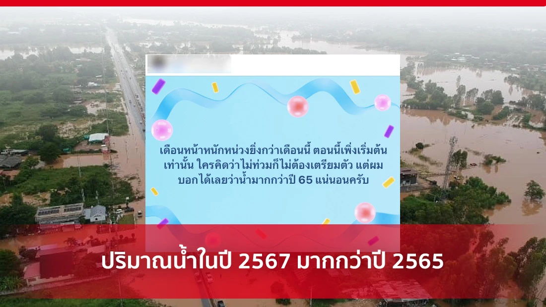 ปริมาณน้ำ