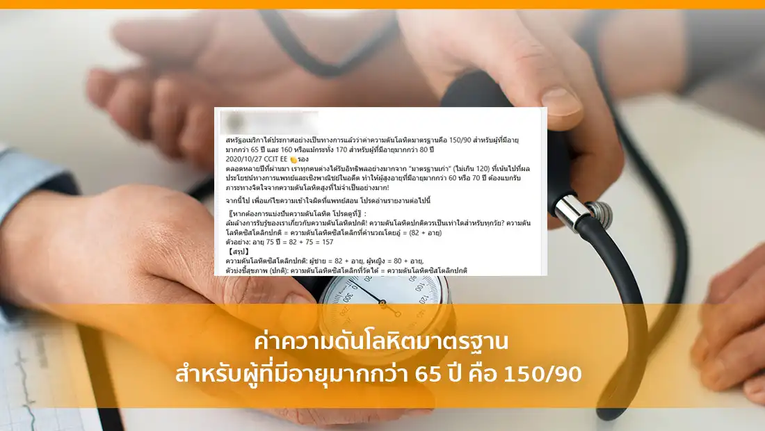 ค่าความดันโลหิต