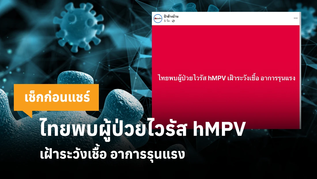 ไวรัส hMPV