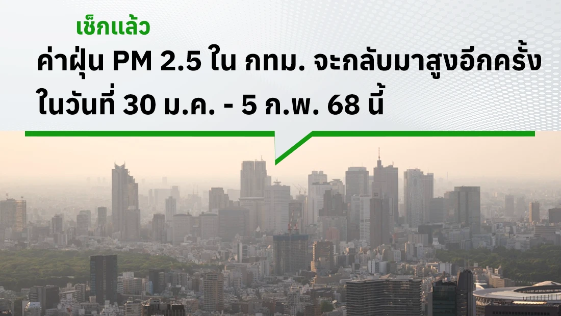 ค่าฝุ่นสูง #PM25 #สภาพอากาศ