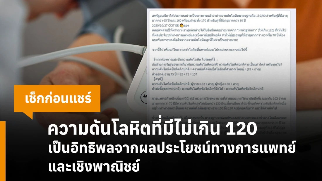 ความดันโลหิต